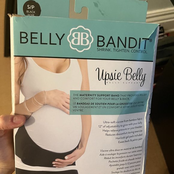 Belly Bandit Upsie Belly Support- Black, Size Small - Picture 2 of 3